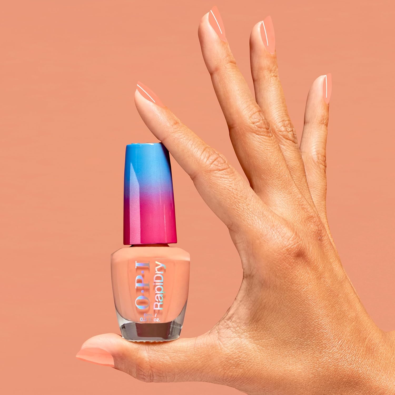 Detalle de OPI RapiDry Smalto ad Asciugatura Rapida 9ml – Vegano, a Prova di Sbavature