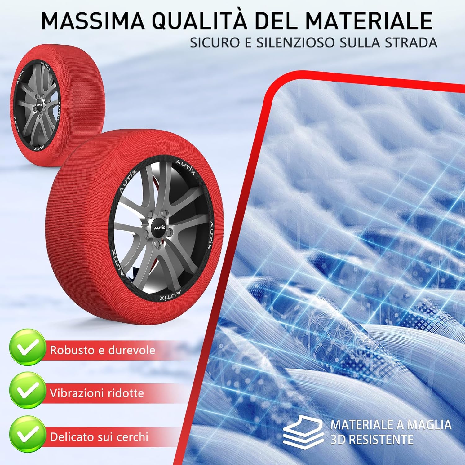 Thumbnail 6 de LEIVESTE AUTIX Calze da Neve L per Auto