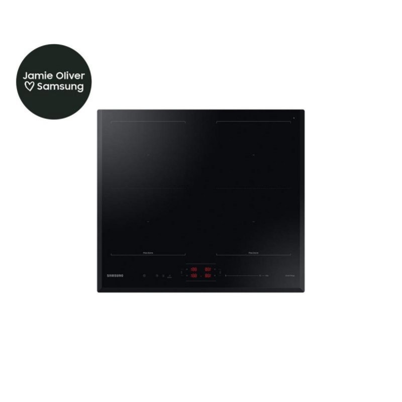 Detalle 2 de Samsung NZ64B5066KK placa de inducción integrada 60 cm con 4 zonas Flex y Wi‑Fi