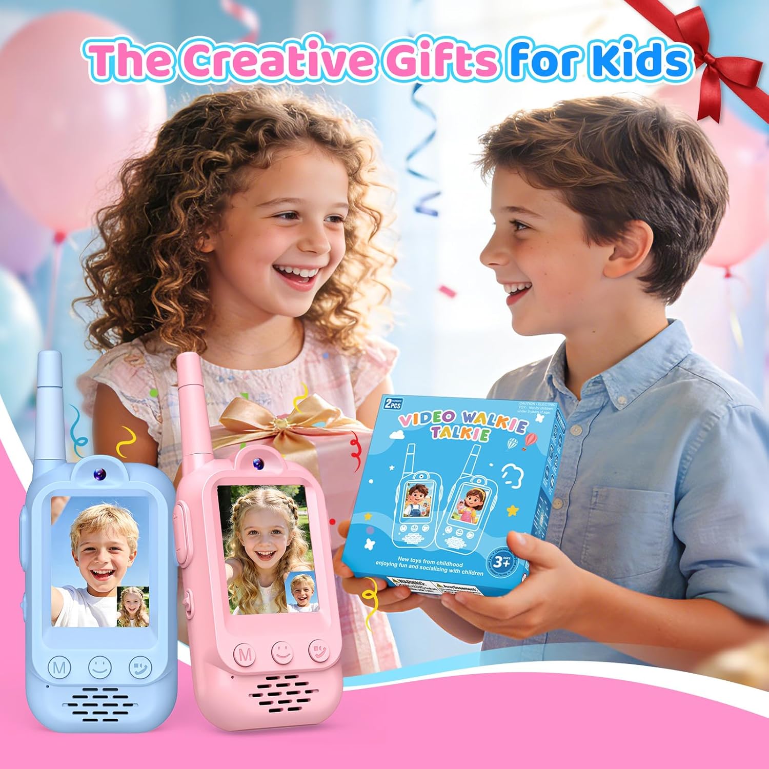Thumbnail 6 de Video walkie talkies 4-12 for kids