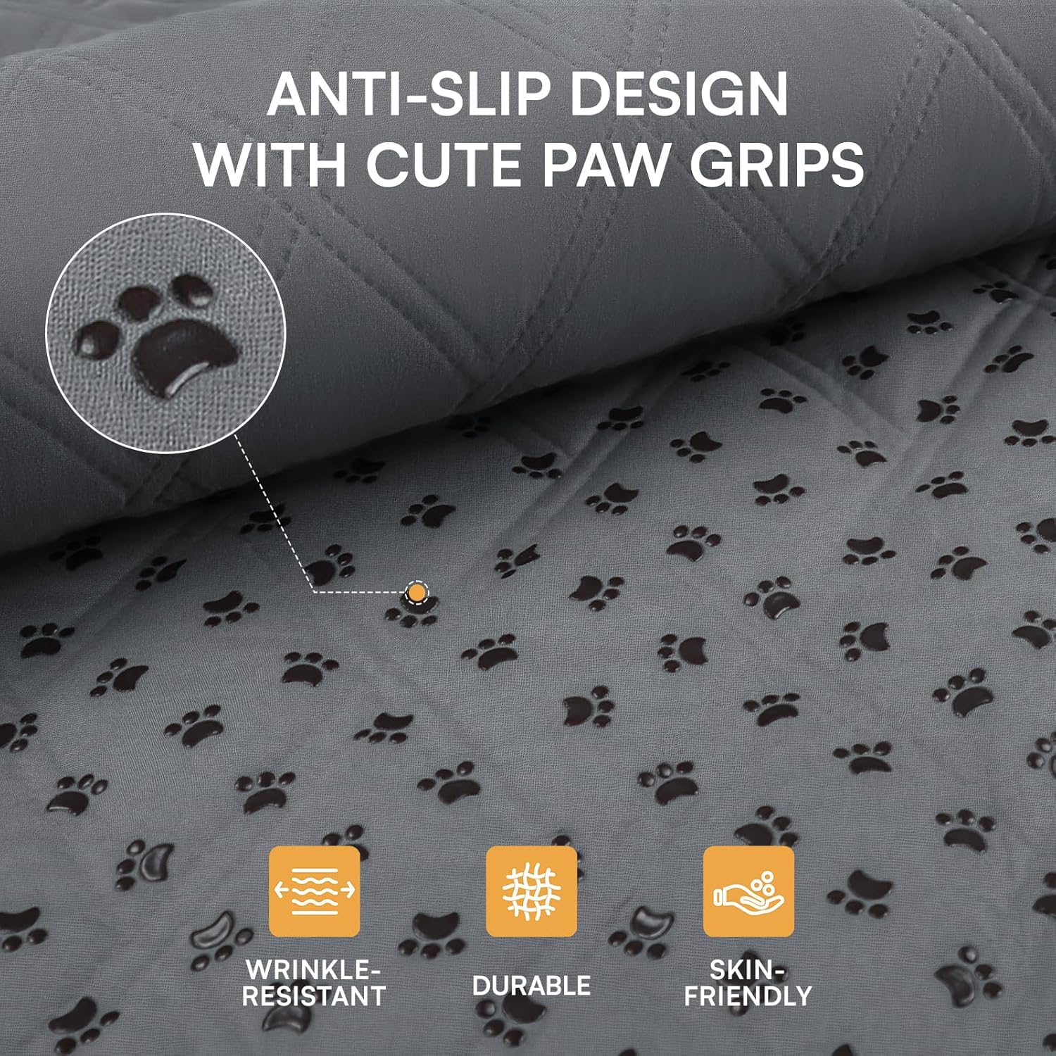 Thumbnail 1 de Luciphia Copridivano per Cani Impermeabile 208x259 cm – Coperta Antiscivolo per Mobili