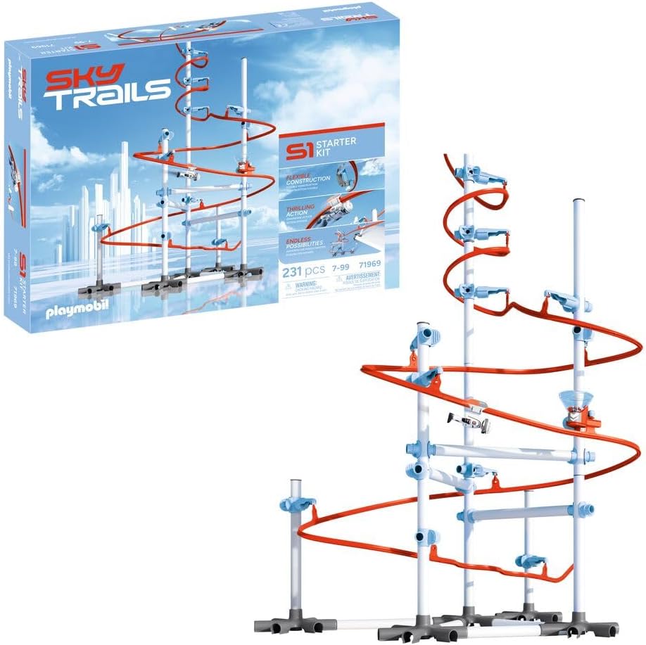 Detalle de Sky Trails Starter Kit 71969 – Konstruktionsspielzeug für fantasievolle Racing-Parcours ab 7 Jahren