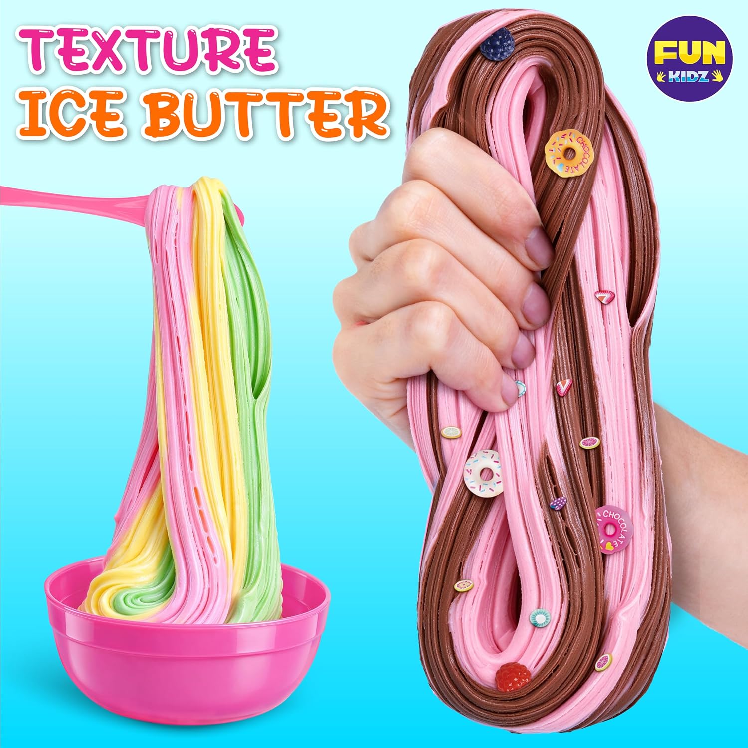 Detalle 1 de FunKidz Butter Slime Kit Ages 8-12