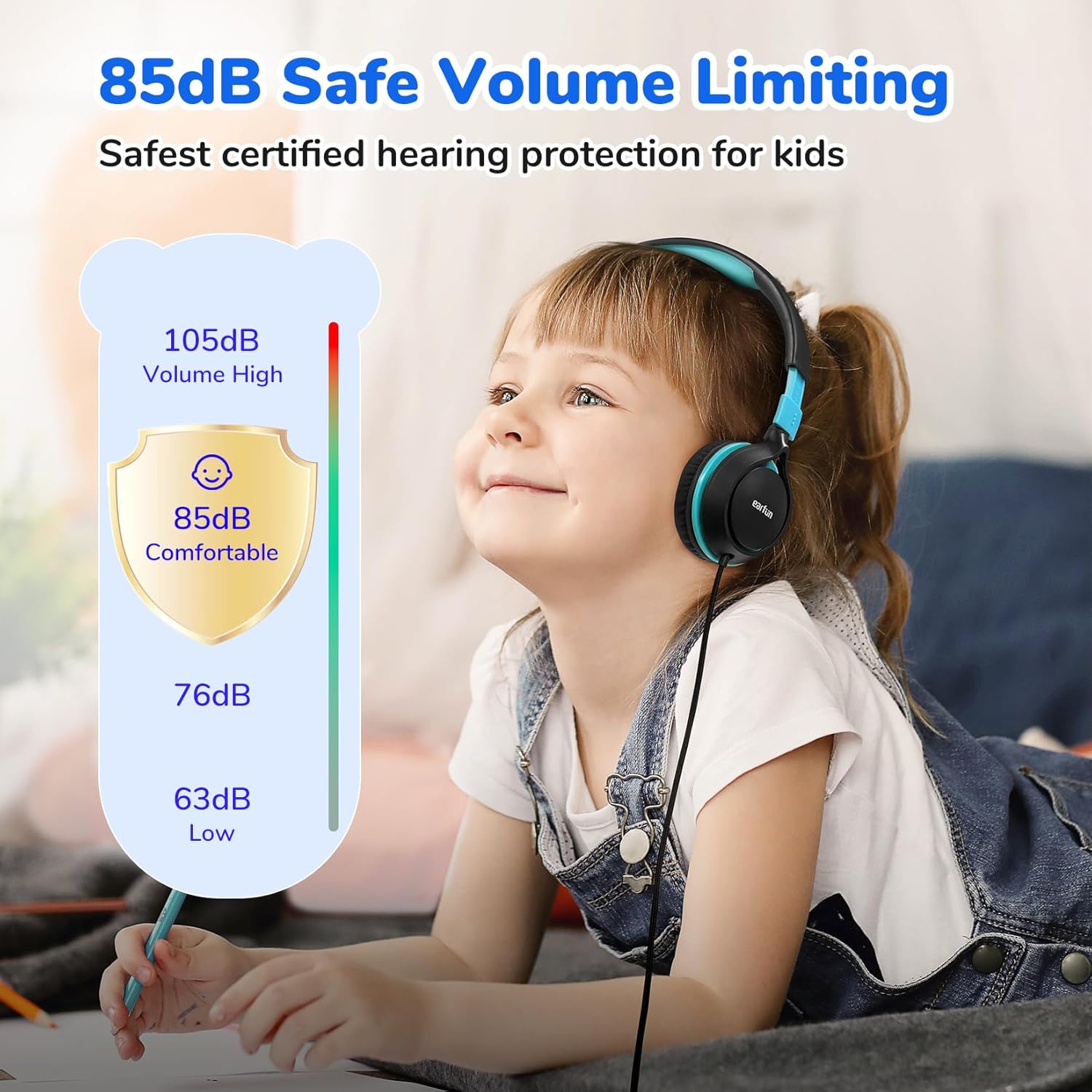 Thumbnail 1 de EarFun Kids Headphones 85dB