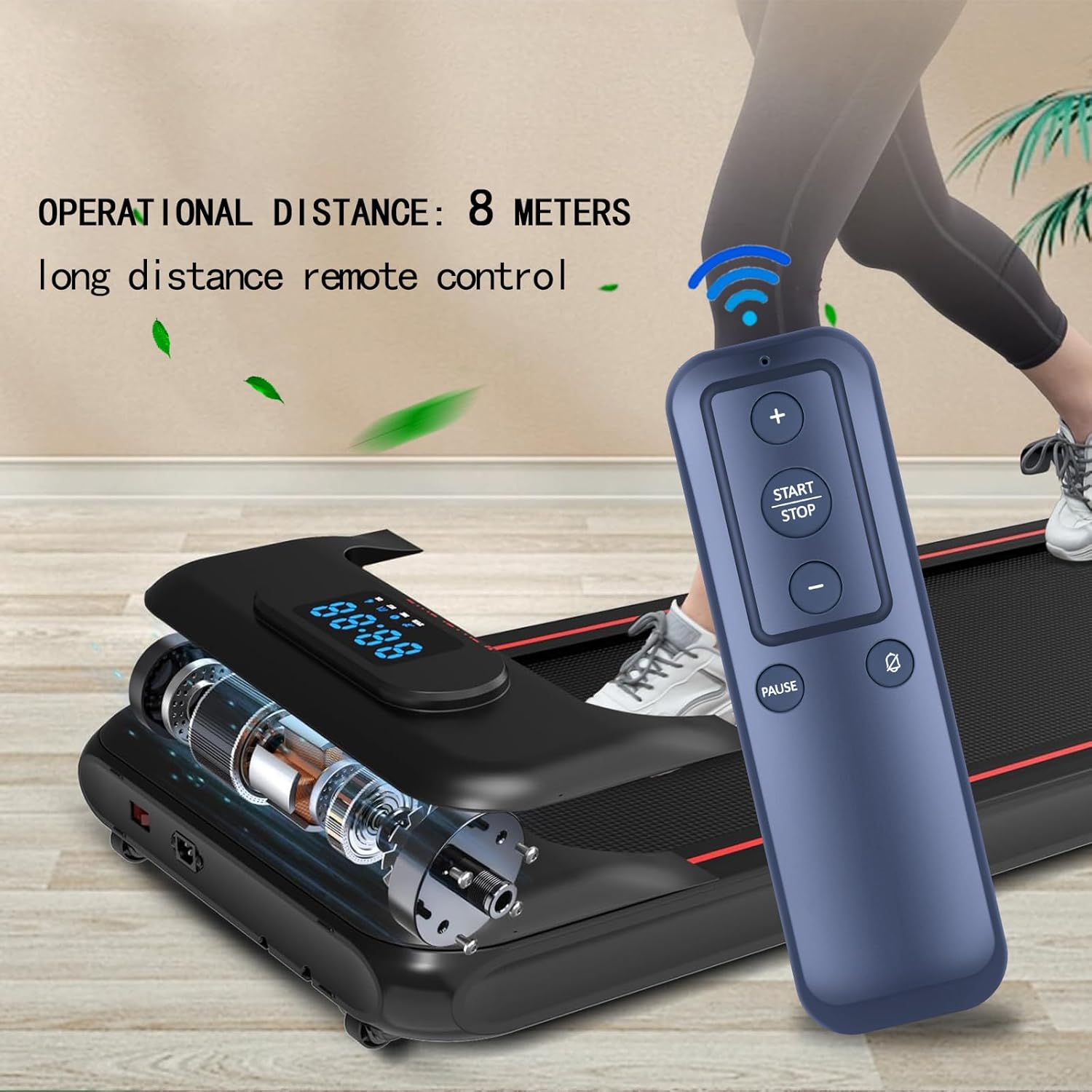 Thumbnail 4 de TCNOUMT treadmill replacement remote control for Upreign WP023 / WELLFIT / MERACH walking pads