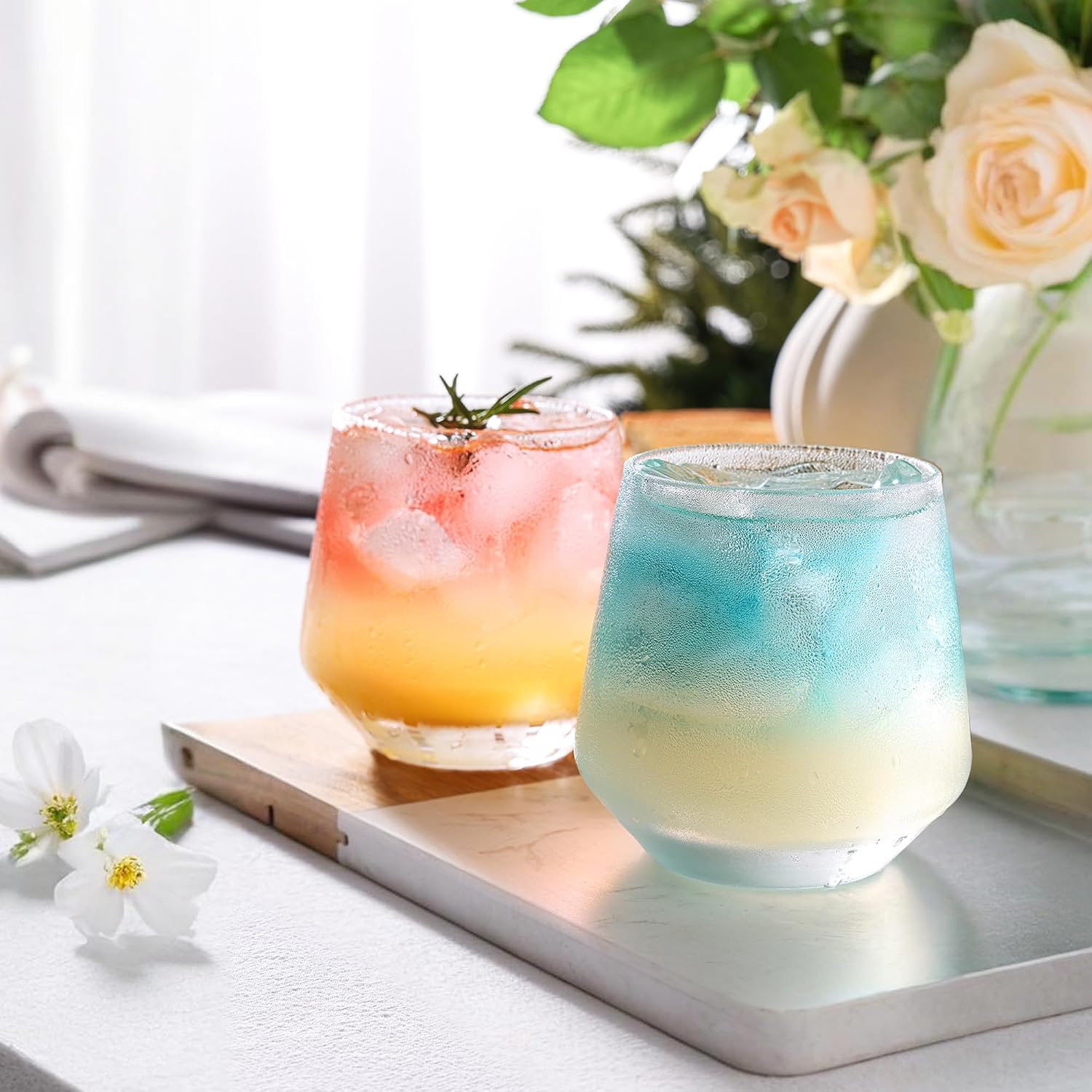 Thumbnail 6 de OUWO Stemless Wine Glasses 13.5 oz