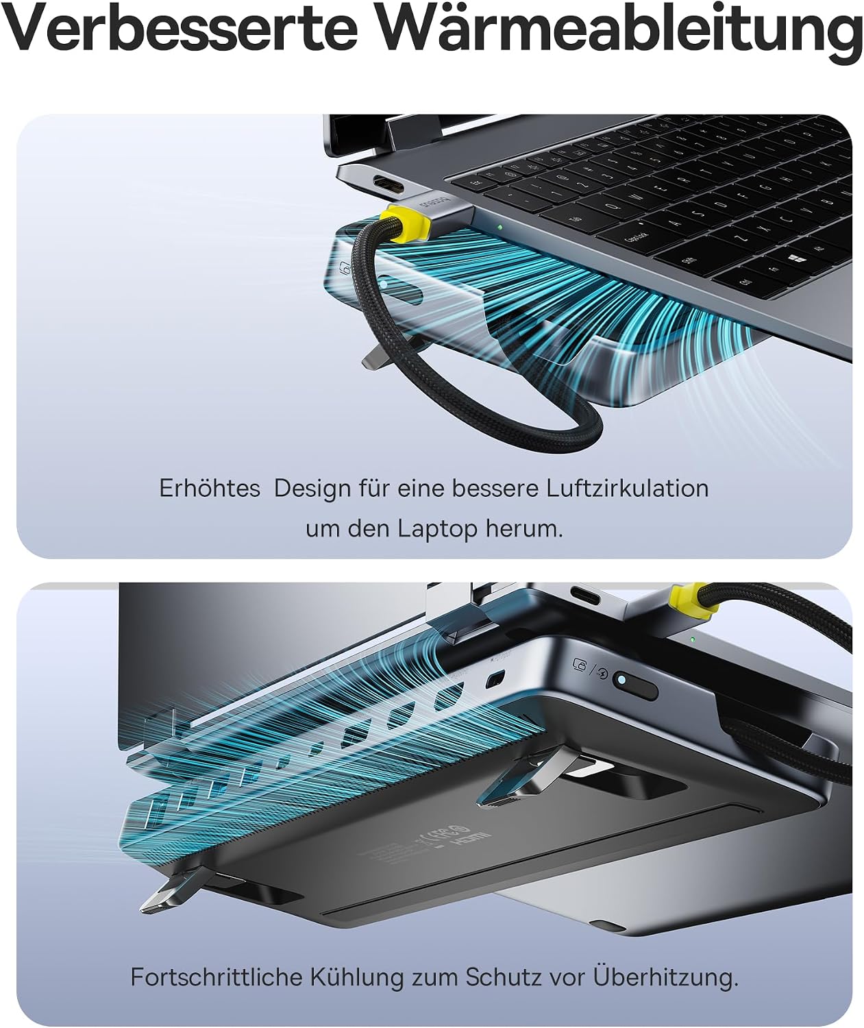 Thumbnail 4 de Baseus Dockingstation Ständer 12‑in‑1