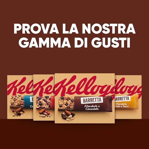 Detalle 2 de Kellogg's Barrette Mandorle e Cioccolato Display 16x32g