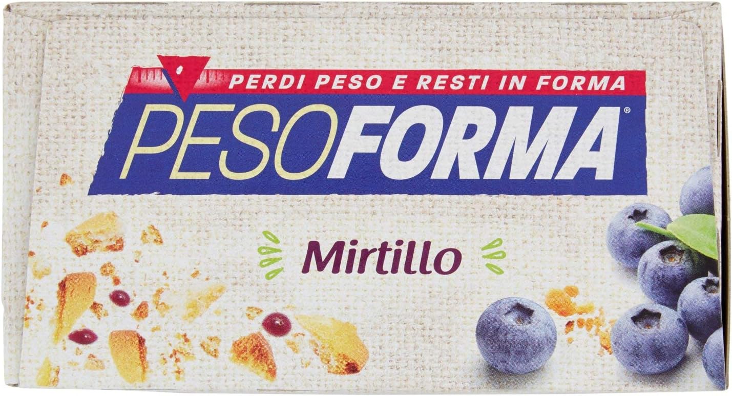 Thumbnail 4 de Pesoforma Biscotti al Mirtillo – Pasto Sostitutivo Dimagrante, 8 porzioni, 740 g