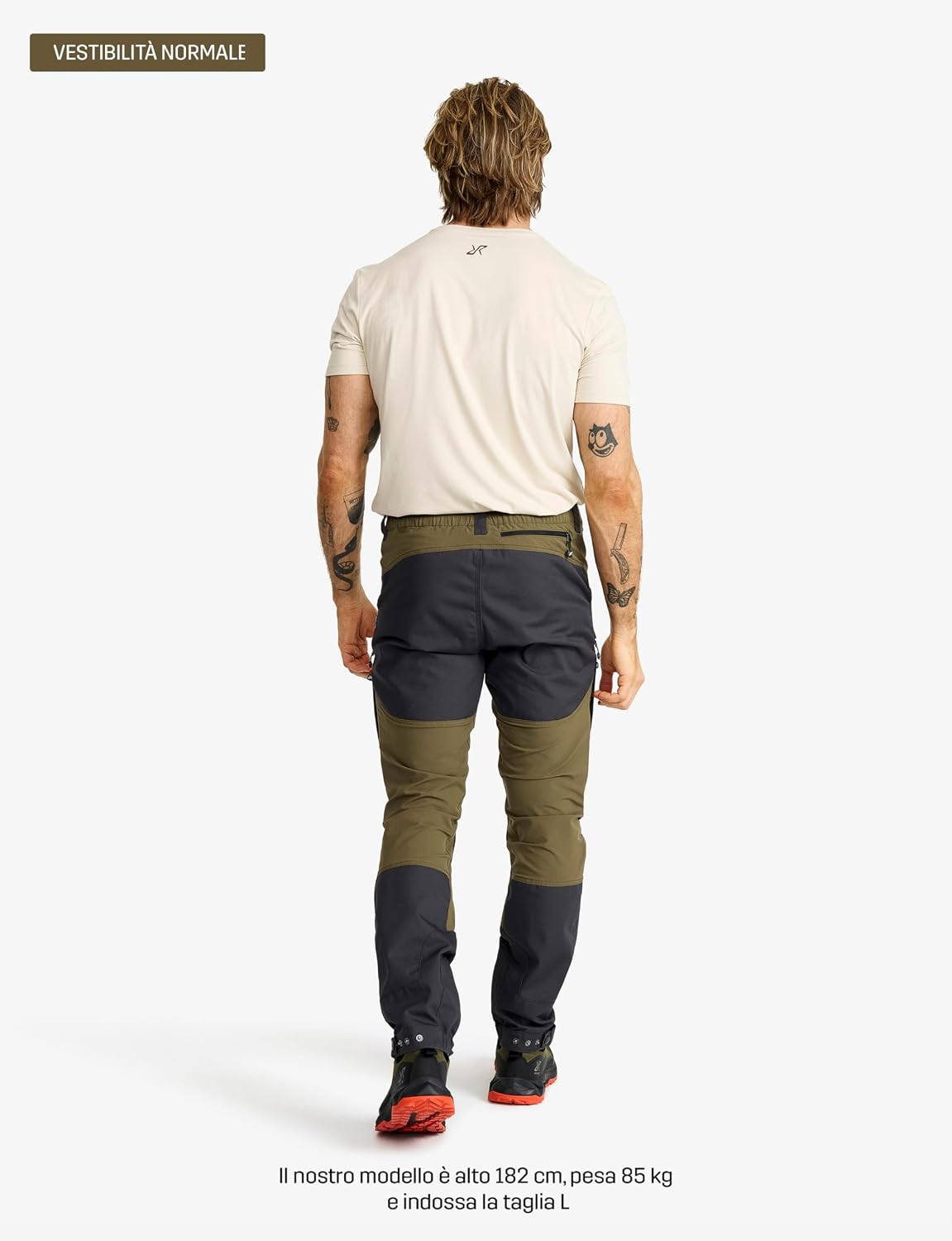 Detalle 2 de RevolutionRace RVRC GP PRO Pants 7 tasche