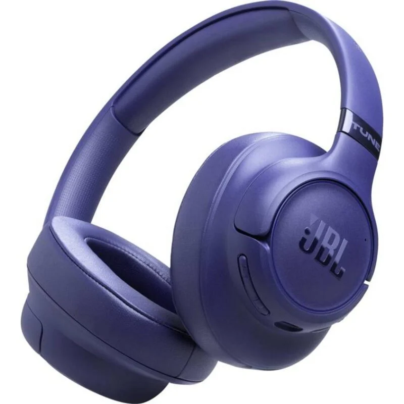 Detalle de JBL Tune 780NC: Auriculares inalámbricos con cancelación de ruido adaptativa y 76 h de autonomía (azul)