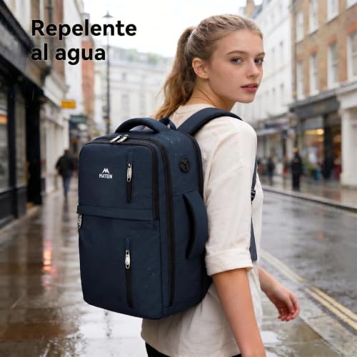 Thumbnail 7 de MATEIN Mochila de viaje 40 × 30 × 20 cm, 24 L y bolsillo para portátil de 15,6”