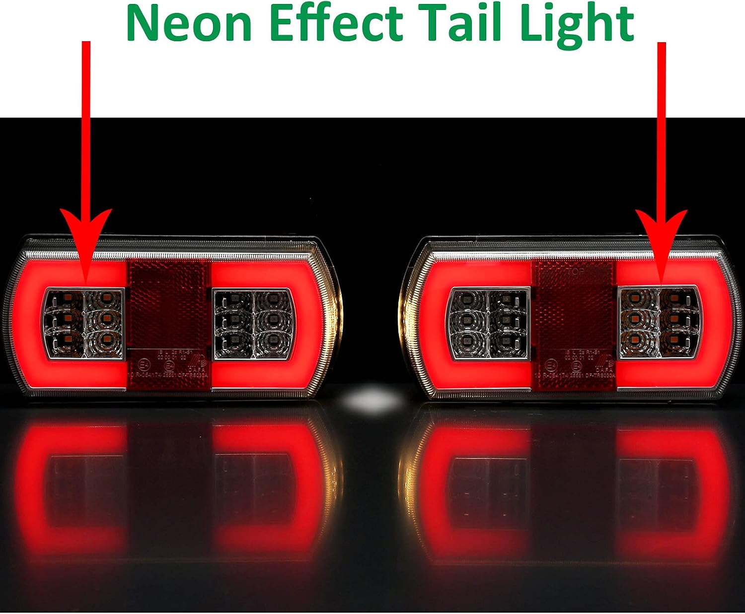 Thumbnail 4 de AGRISHOP 12/24V LED Trailer Lights 4Function 🚚