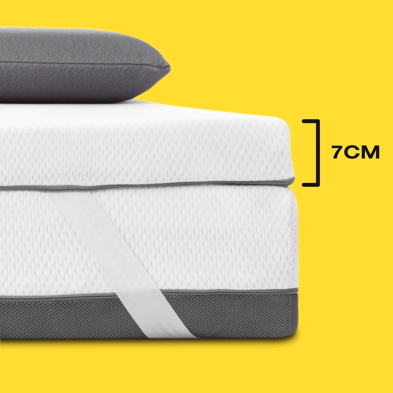Thumbnail 4 de Ferlex Topper matrimoniale 140x200 cm memory foam 7CM