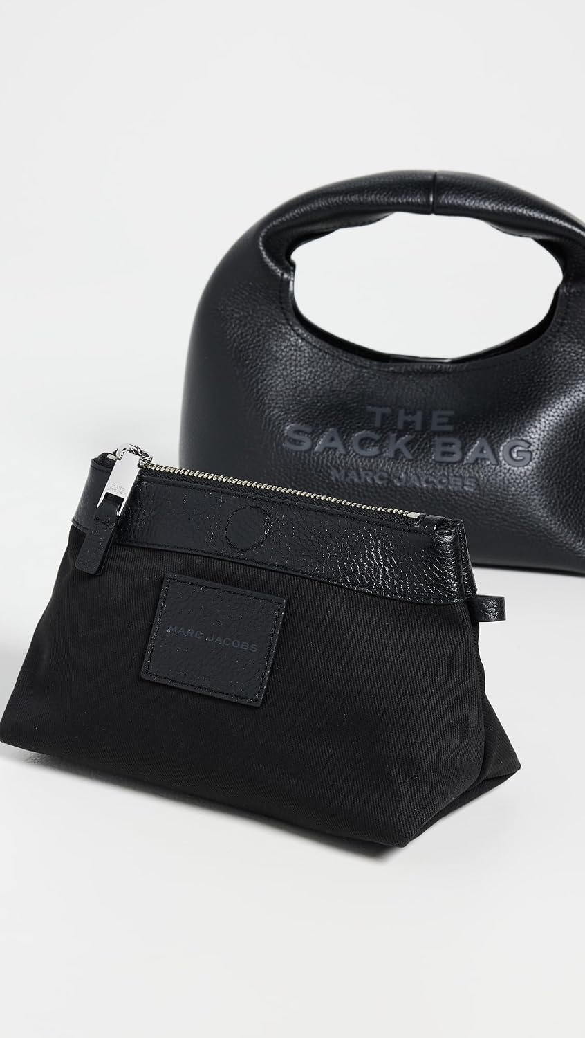 Detalle de Marc Jacobs The Mini Sack, Bag — Élégance compacte à porter en bandoulière chaîne
