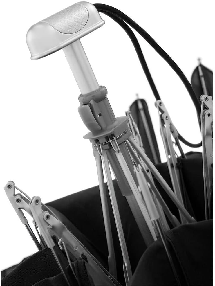 Thumbnail 2 de Samsonite Alu Drop S - Ombrello Mini Flat a 3 Sectione, Manuale, Nero
