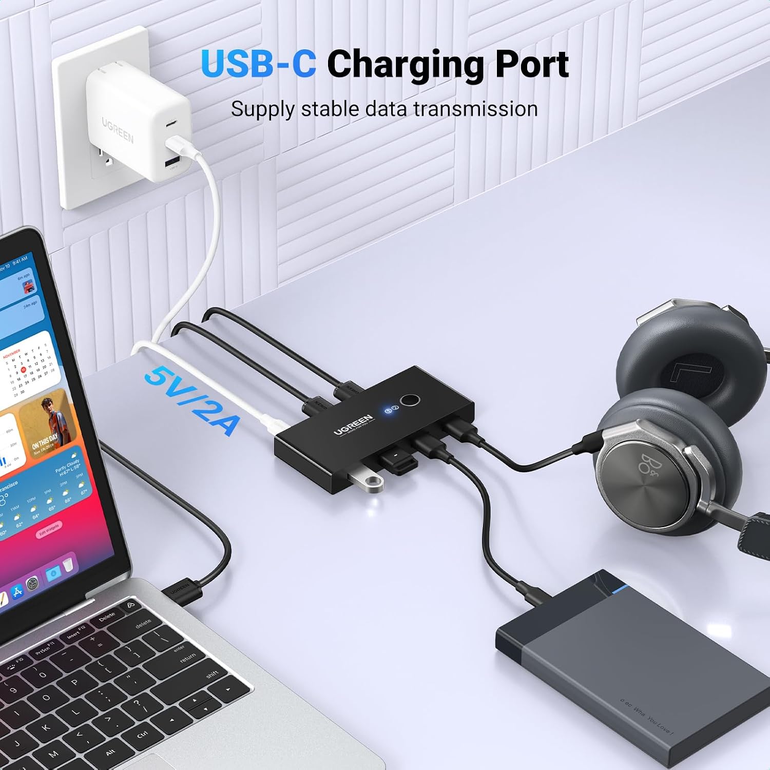 Thumbnail 5 de UGREEN 4-Port USB 2.0 Switch