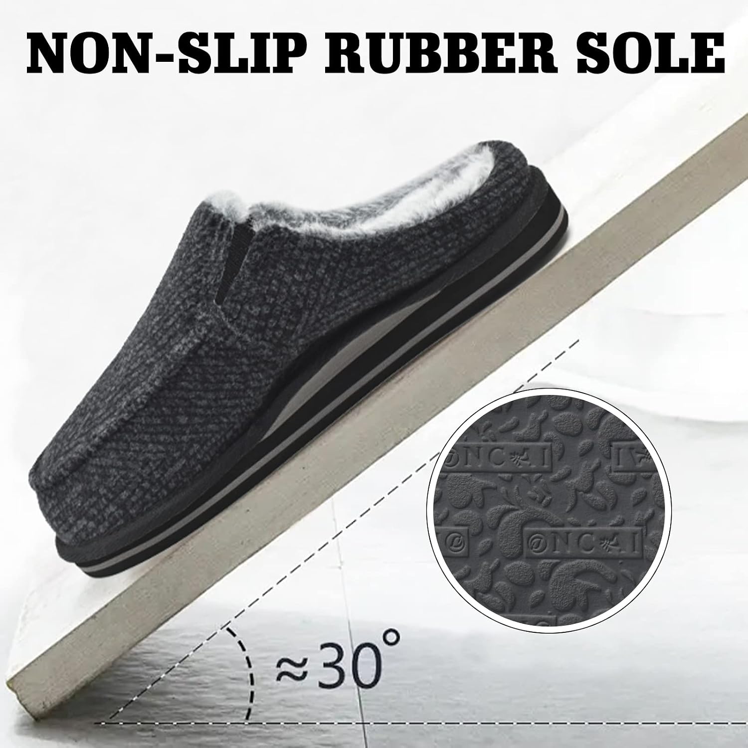 Thumbnail 6 de ONCAI Mens Clog Slippers with Arch Support