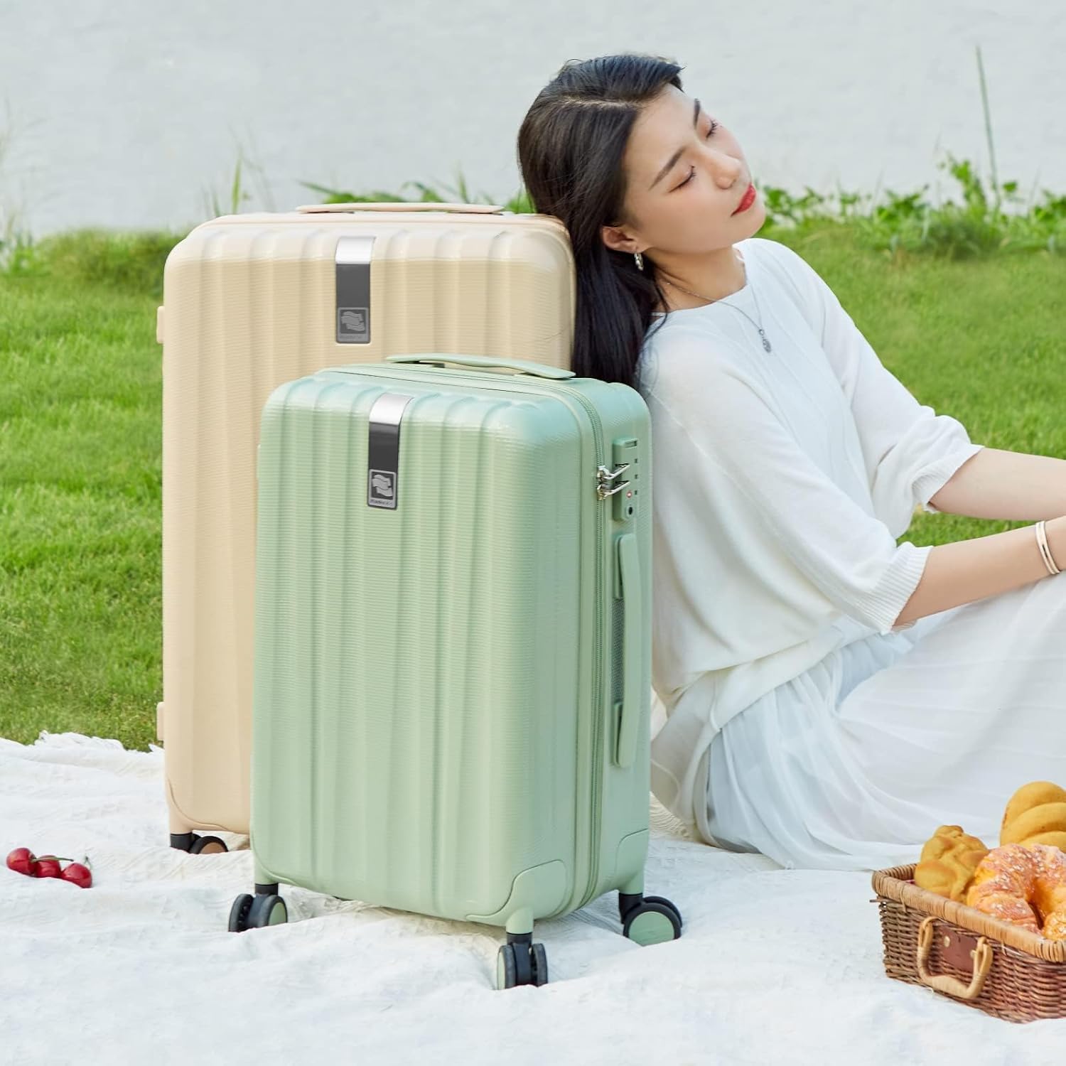 Thumbnail 4 de Hanke Hardside Spinner Luggage 37L, 3.2 kg