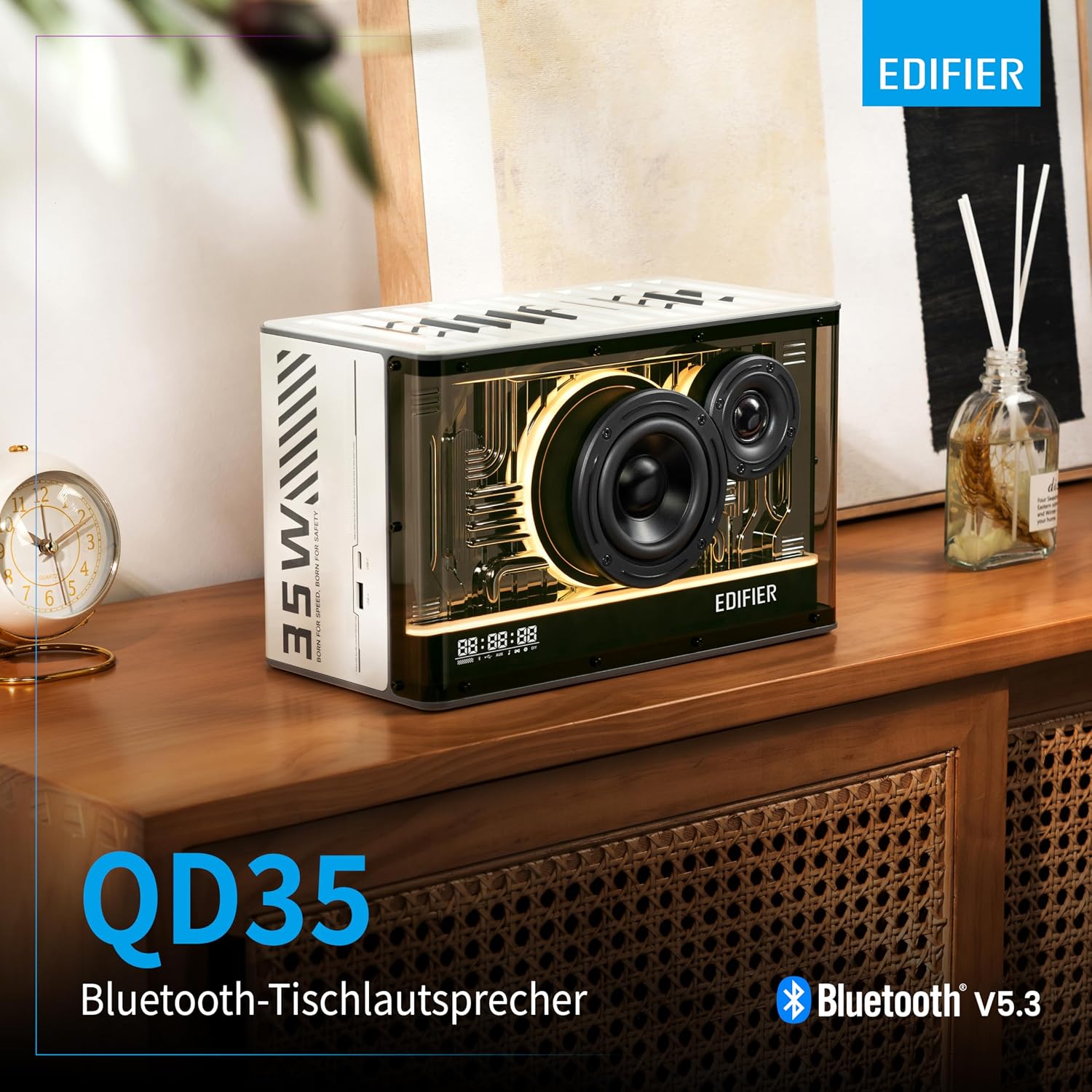 Detalle 2 de Edifier QD35 Bluetooth-Lautsprechersystem 40 W