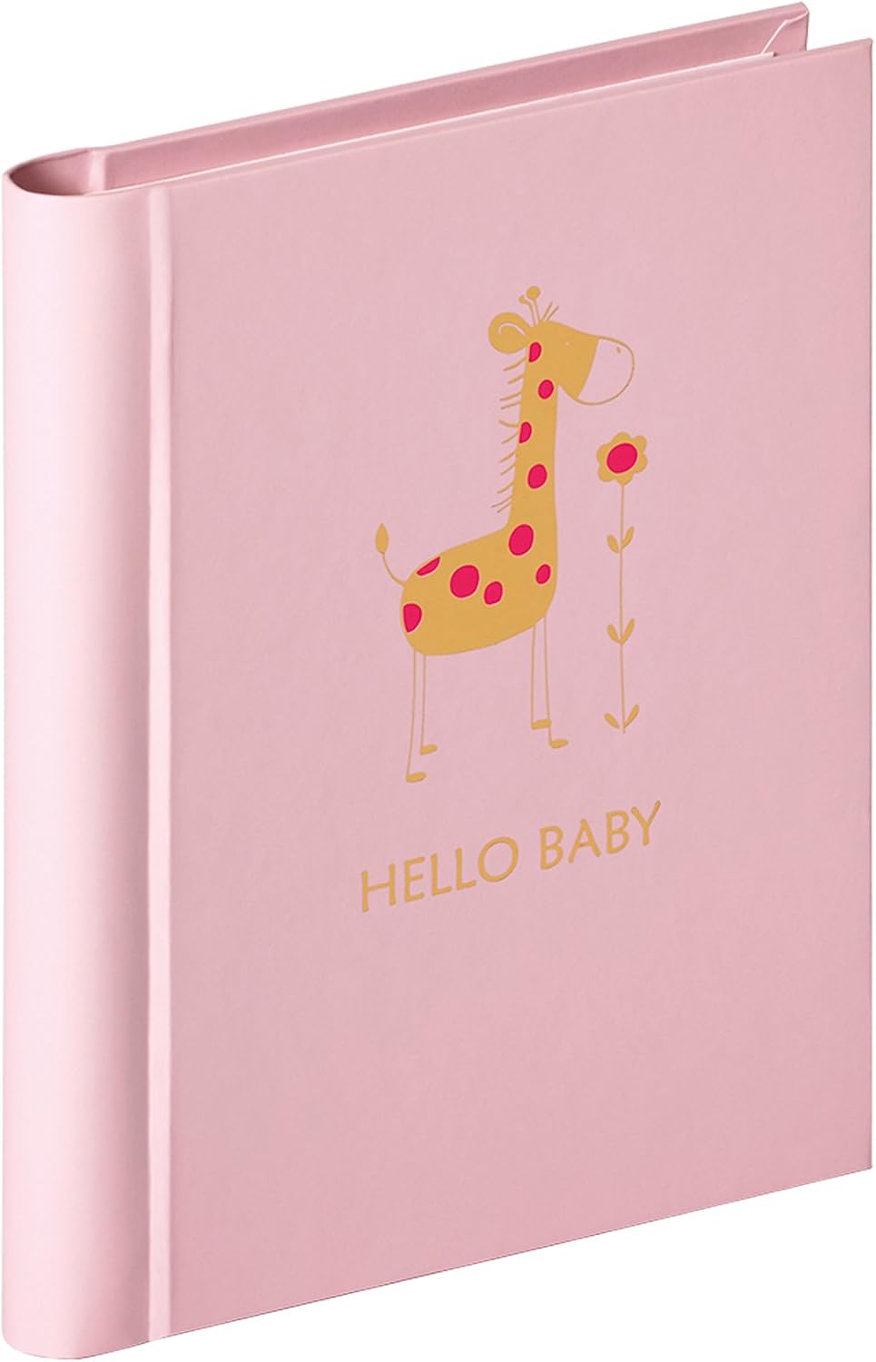 Detalle 2 de walther design Babyalbum UK-148-R Rosa – 28 × 25 cm mit Prägung, 50 Seiten und CD-/Negativarchiv
