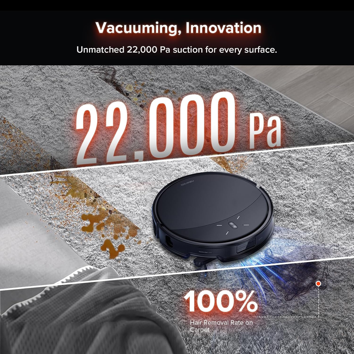 Thumbnail 3 de Roborock Robot Vacuum and Mop, 3.14-Inch Design