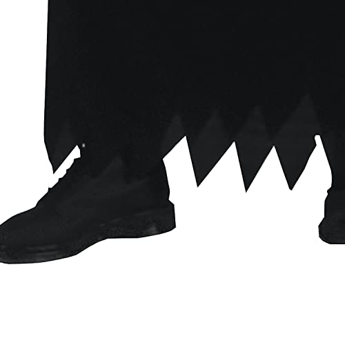 Thumbnail 7 de Fun World Ghost Face Style Adult Costume Set with Black Hooded Robe and Mask