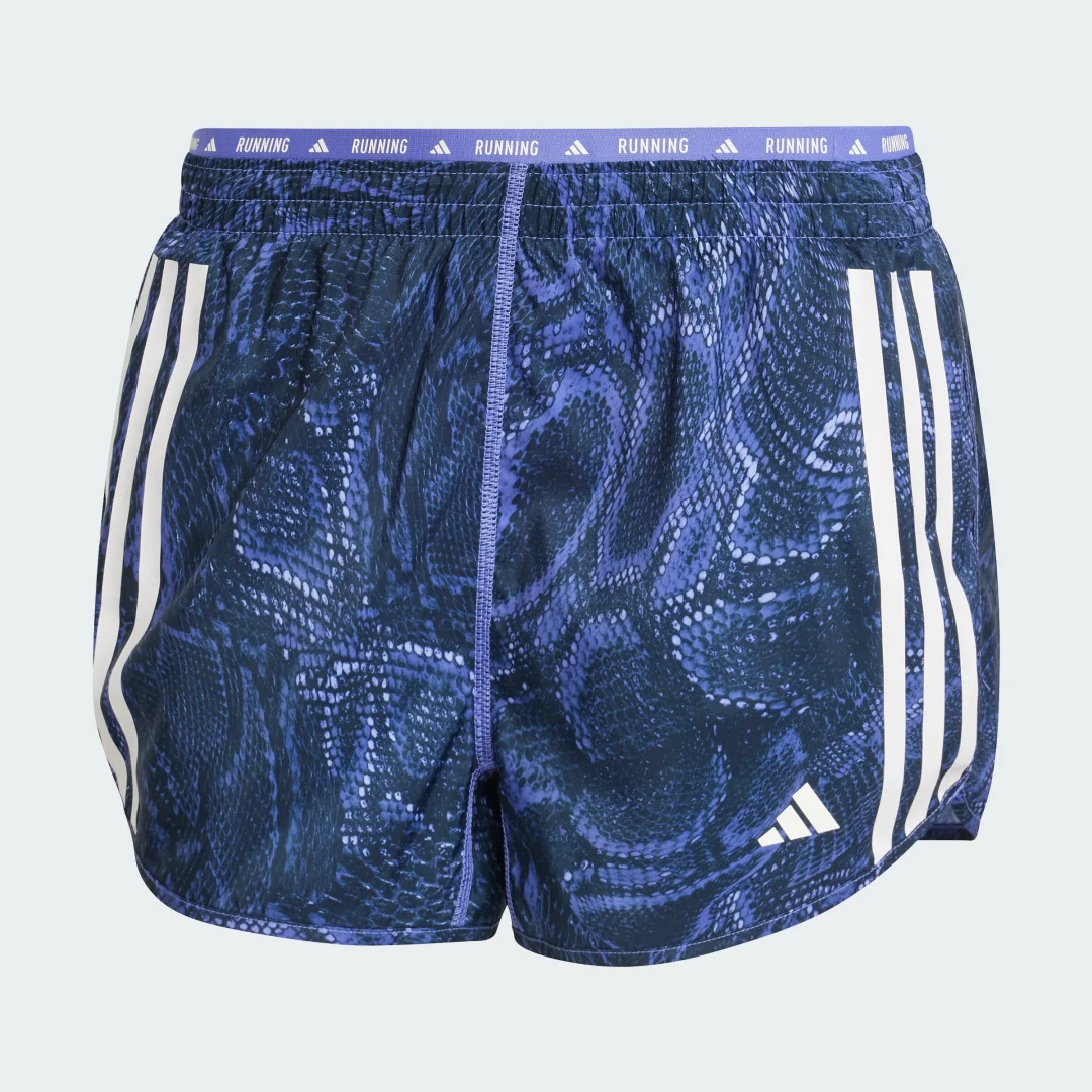 Detalle 2 de Pantalón corto Own the Run Excite Allover Print AEROREADY de Adidas