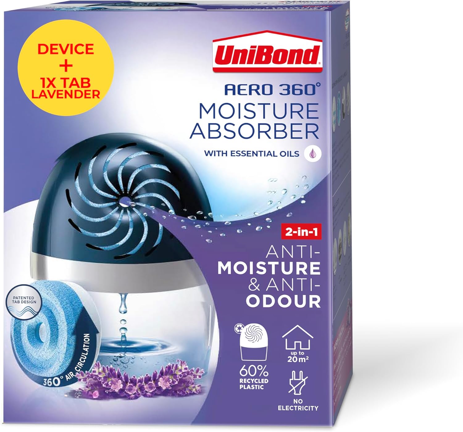 UniBond AERO 360º 450g moisture absorber 🌫