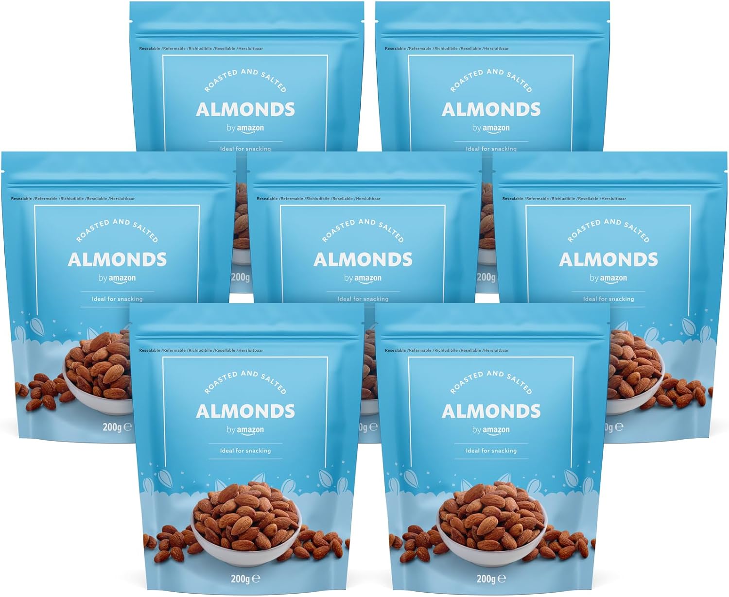 Thumbnail 2 de Amandes grillées et salées 500 g – By Amazon