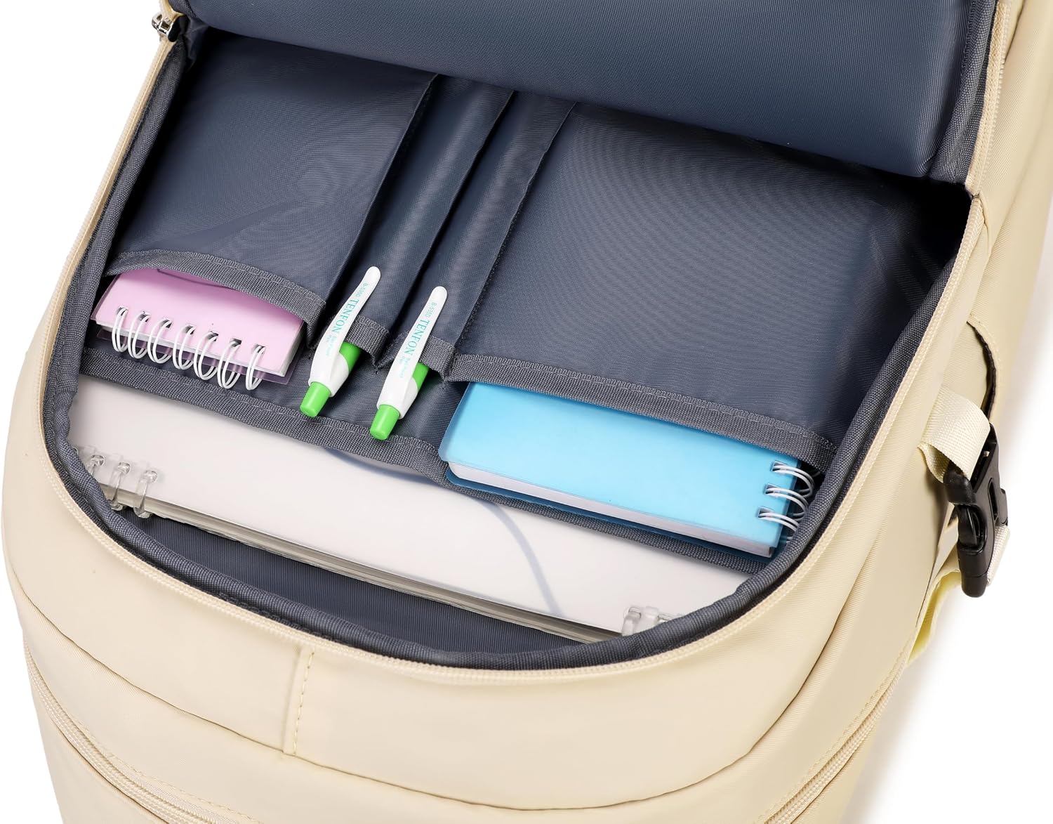Thumbnail 4 de Joymoze Cute Backpack for Teen Girls Grey