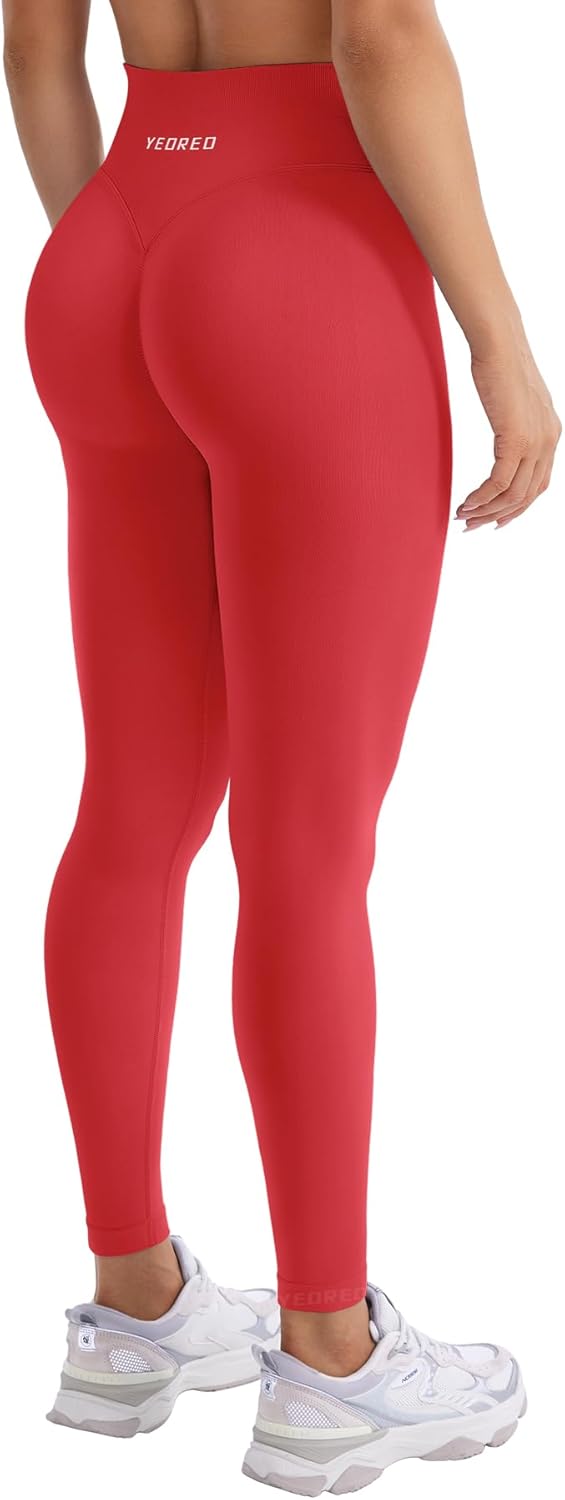 Thumbnail 5 de YEOREO Damen Sportleggings Invisible Scrunch – Hoch taillierte Yoga- und Booty-Leggings