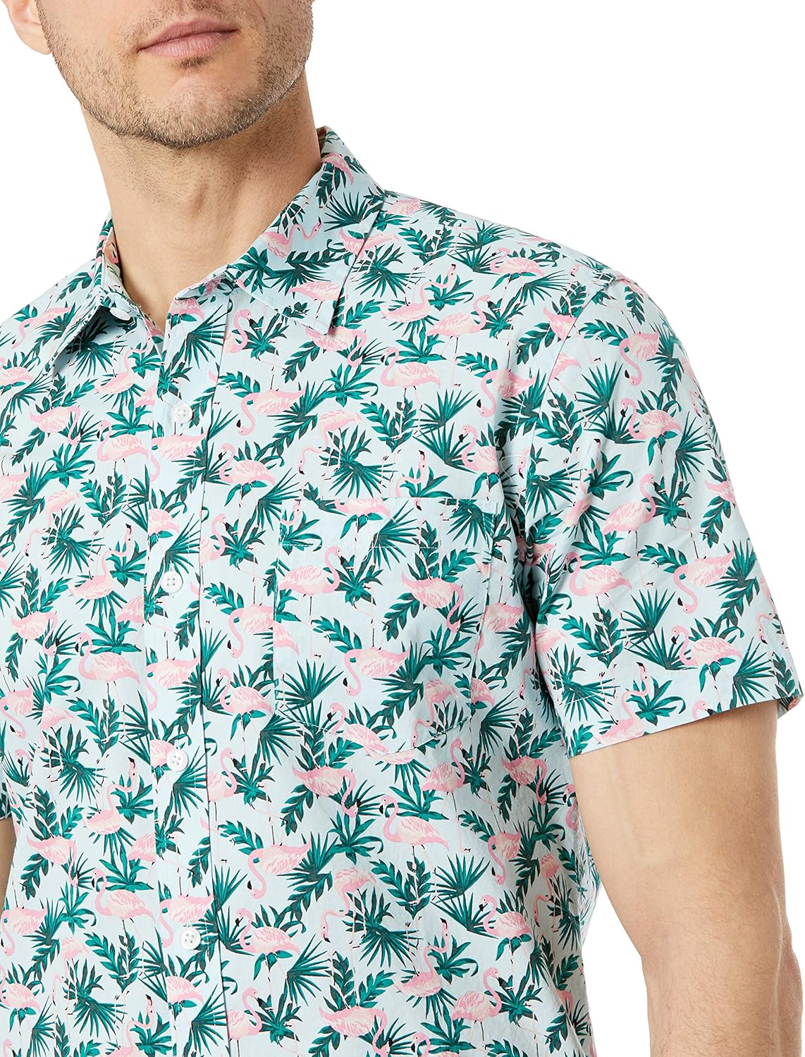 Thumbnail 2 de Amazon Essentials Herren Kurzarm-Hawaii-Hemd, Schmale Passform