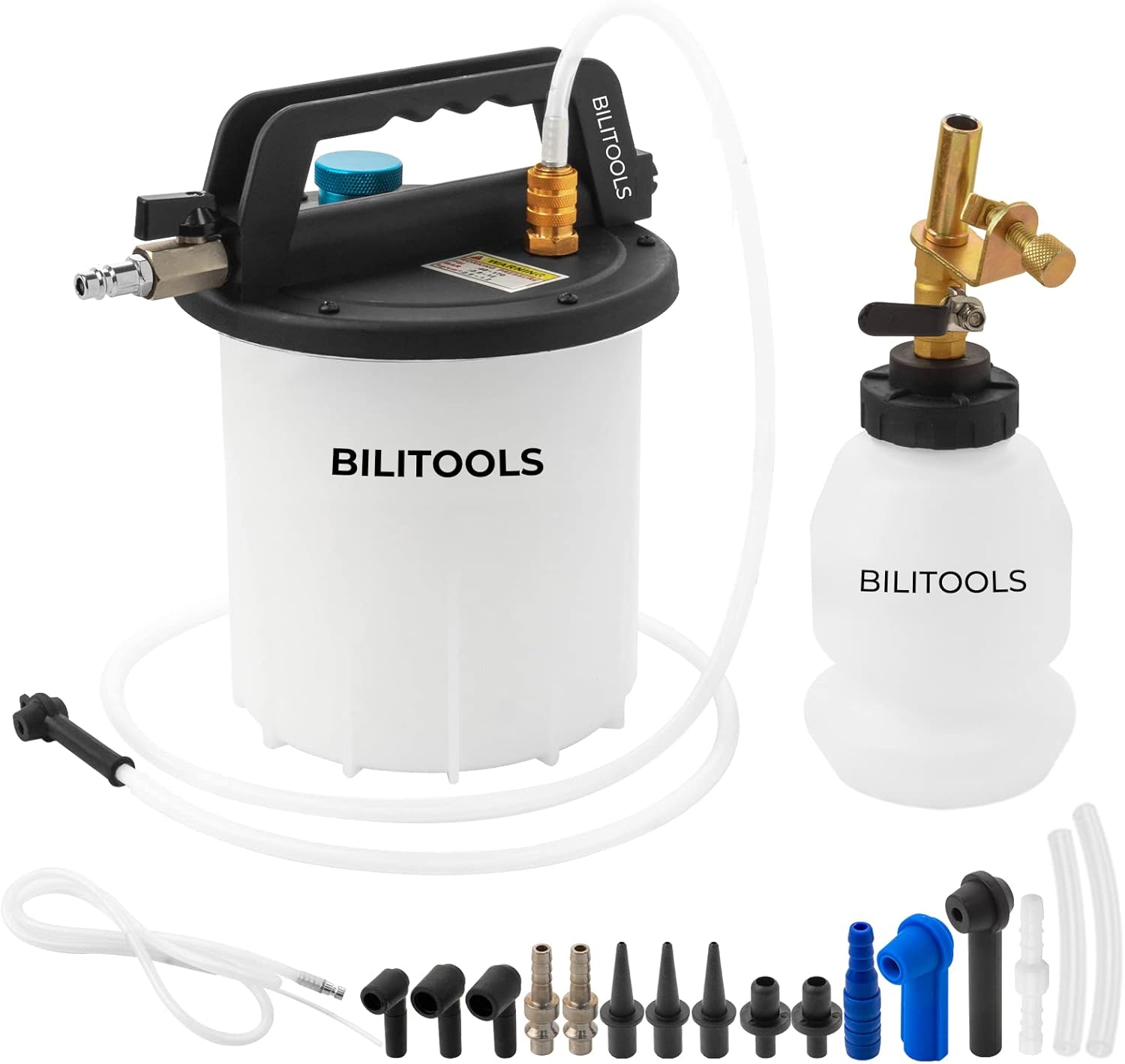Thumbnail 6 de BILITOOLS Bremsflüssigkeitsbehälter 1L – automatische Nachfüllflasche für Bremsenentlüftung (KFZ & Motorrad)
