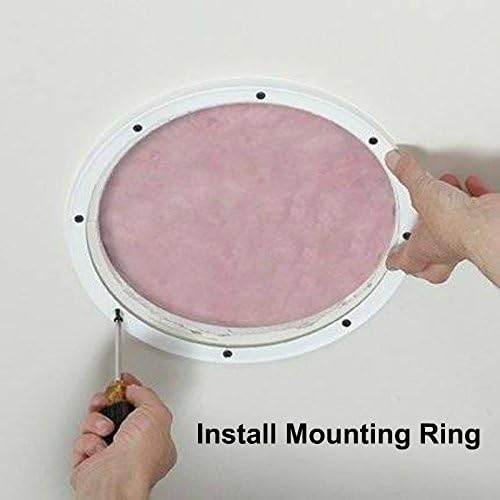 Detalle de Reliable Hardware Company RH-4002-8-2-A 8-3/8" speaker covers pair