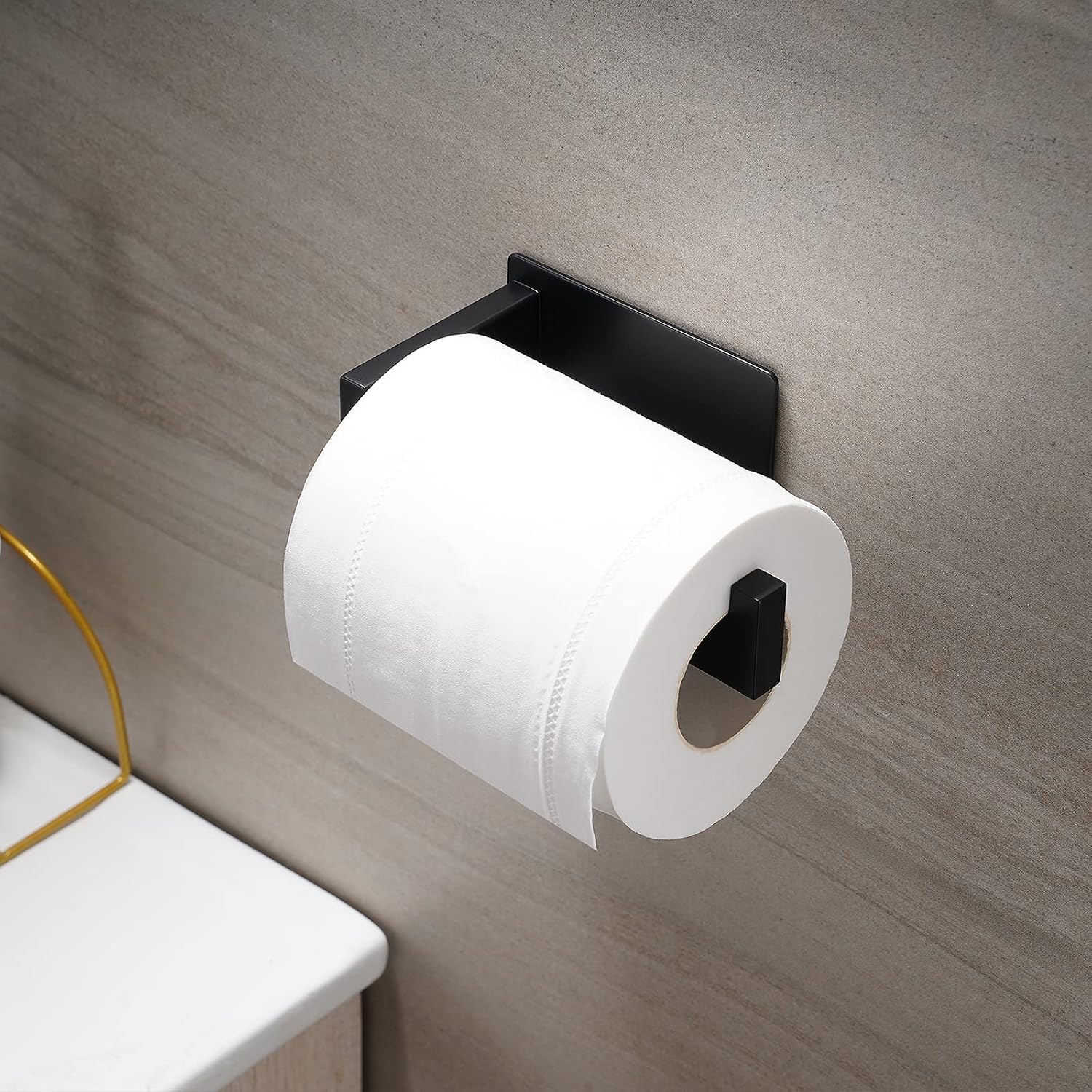 Thumbnail 2 de Eowihor Toilettenpapierhalter selbstklebend aus Edelstahl 🚽