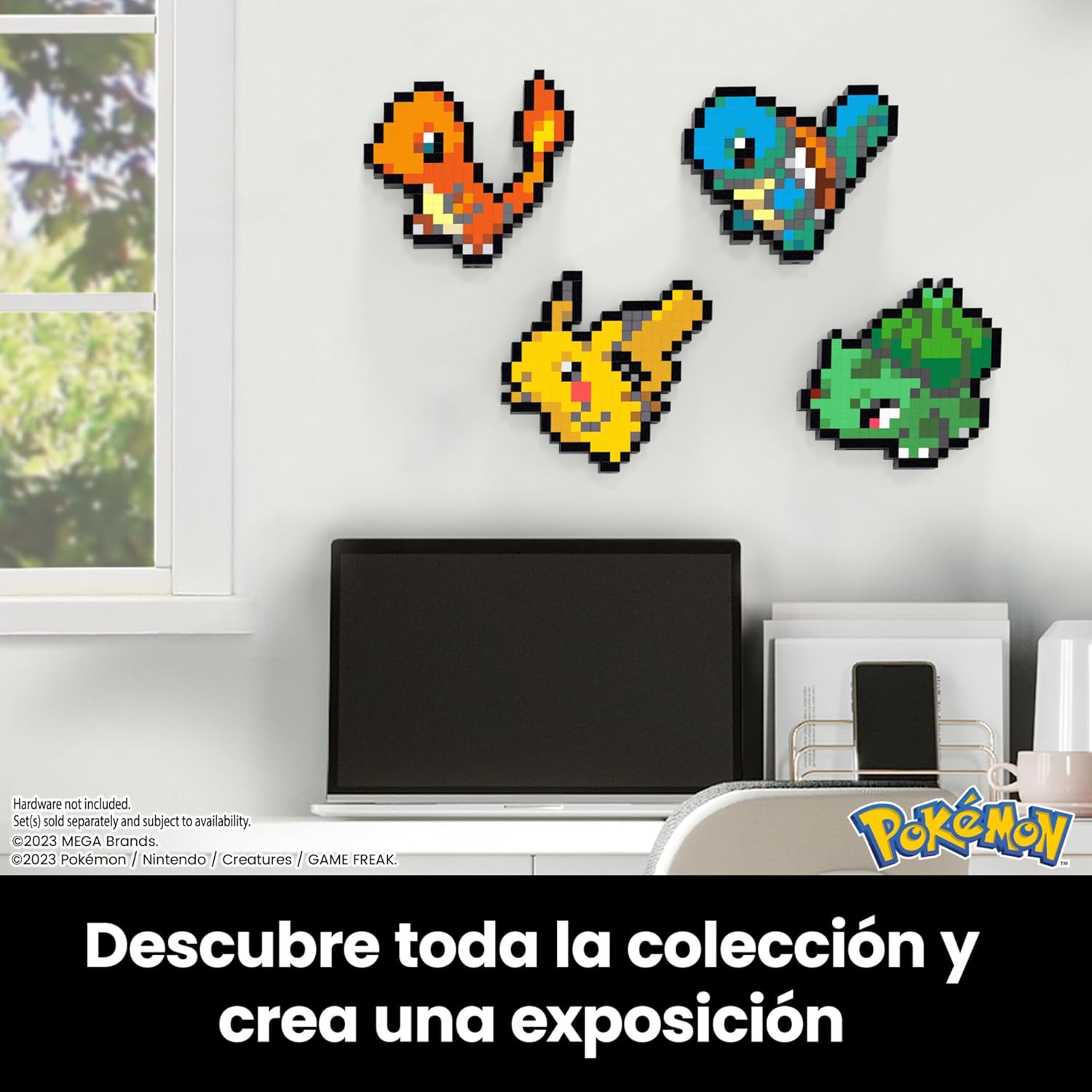 Thumbnail 6 de Mega Pokémon Pixel Art Pikachu 🧩, 400 Bloques de Construcción
