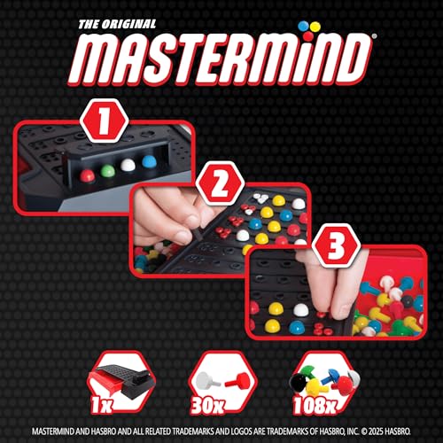 Detalle de Goliath Mastermind Original — Jeu de Déduction et Logique pour 2 joueurs (à partir de 8 ans)