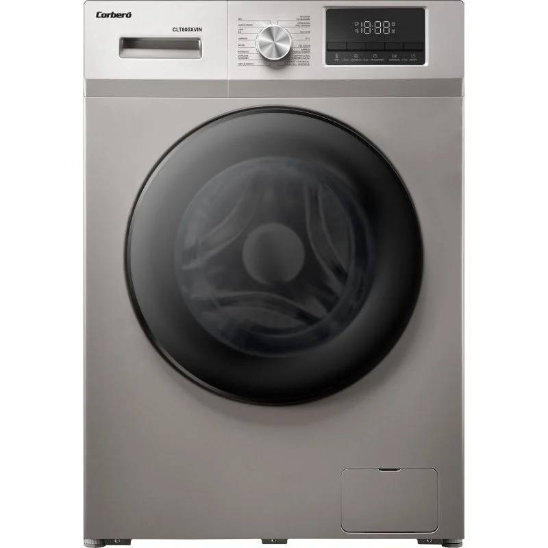 Detalle de Corberó Excellence CLT805XVIN: Lavadora Carga Frontal 8 kg A Gris