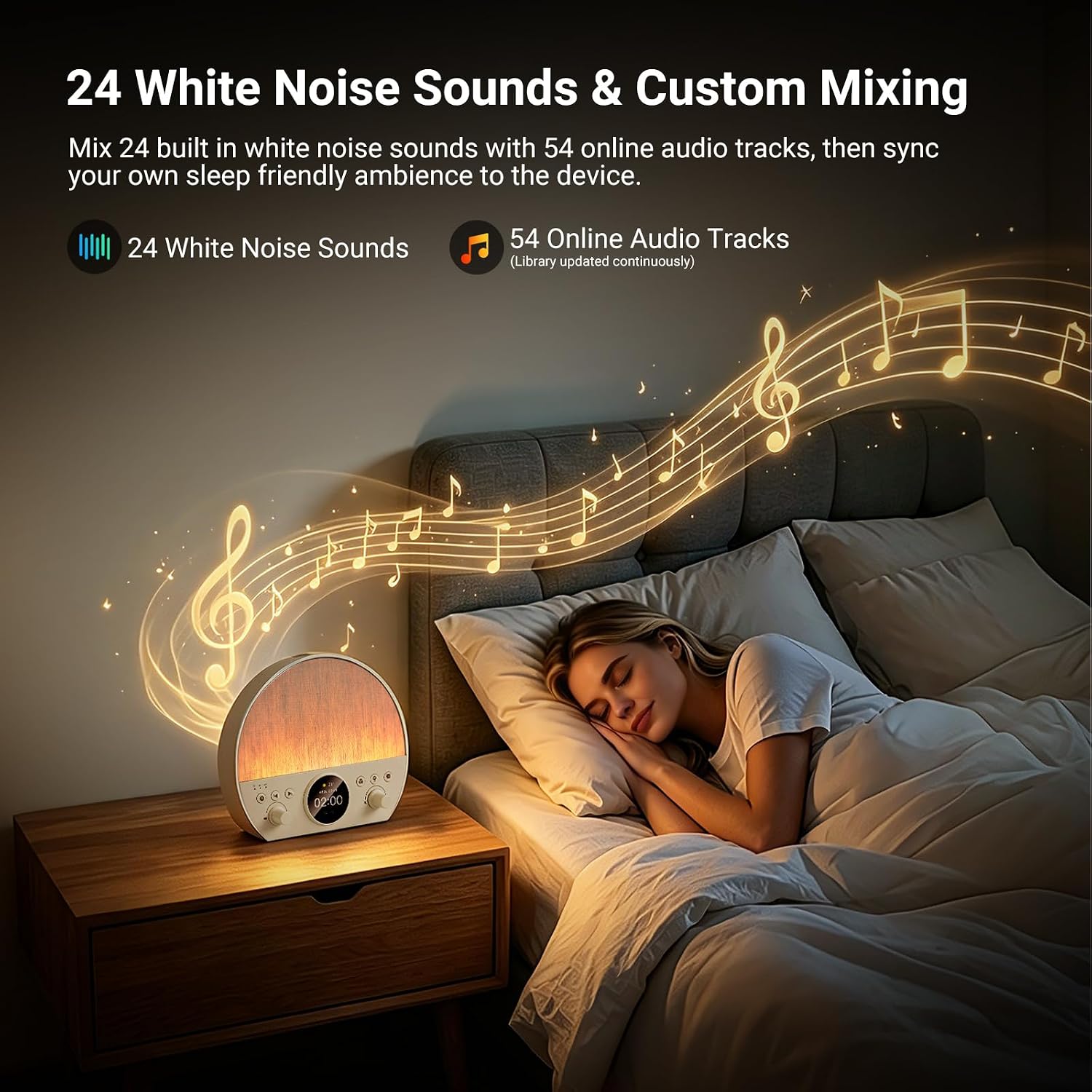 Thumbnail 3 de NEEWER Sunrise Alarm Clock NF03