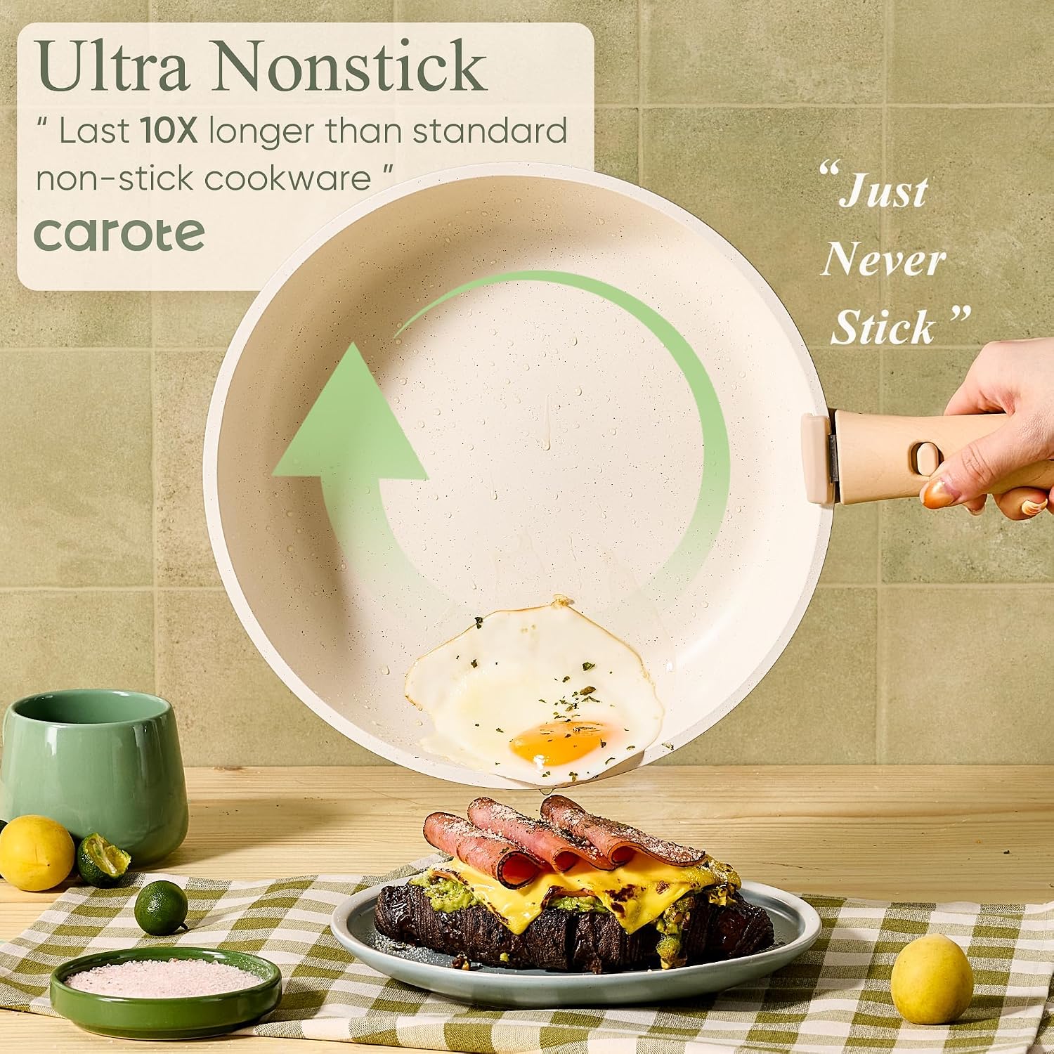 Thumbnail 2 de CAROTE Pots and Pans Set 19pc