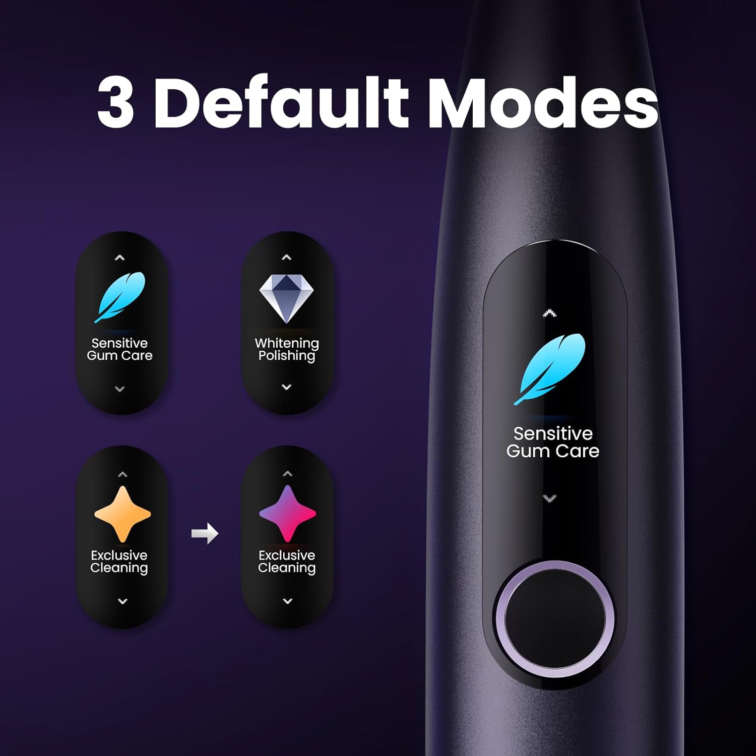 Detalle 2 de Oclean X Series Pro cepillo sónico 30 días