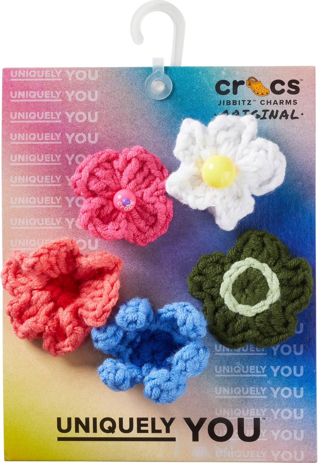 Thumbnail 3 de Crocs Crochet Floral Mix (5) – Breloques multicolores, taille unique