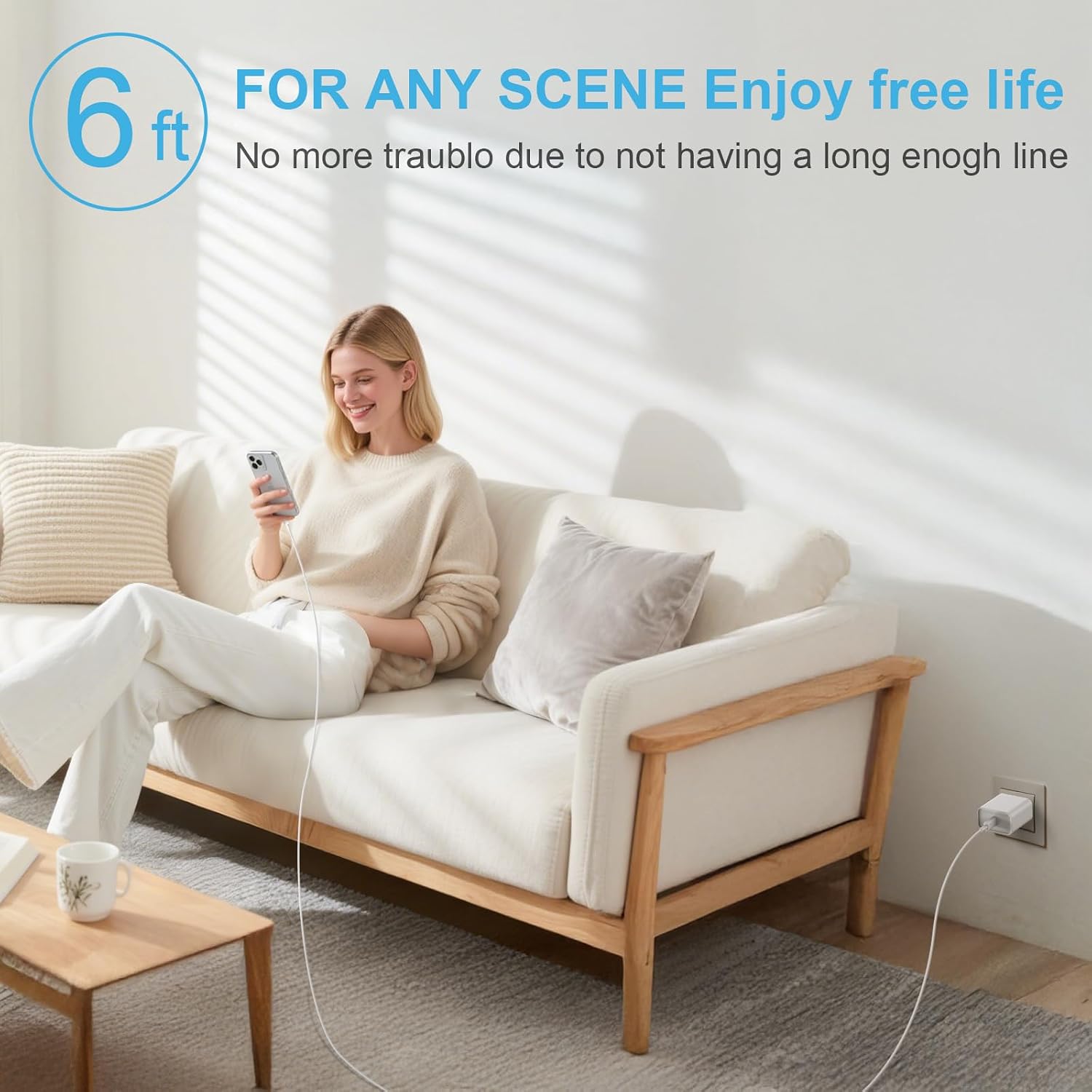 Thumbnail 6 de ROMITAZ CA-15T 20W USB-C Charger 2-Pack with 6-Foot Cables
