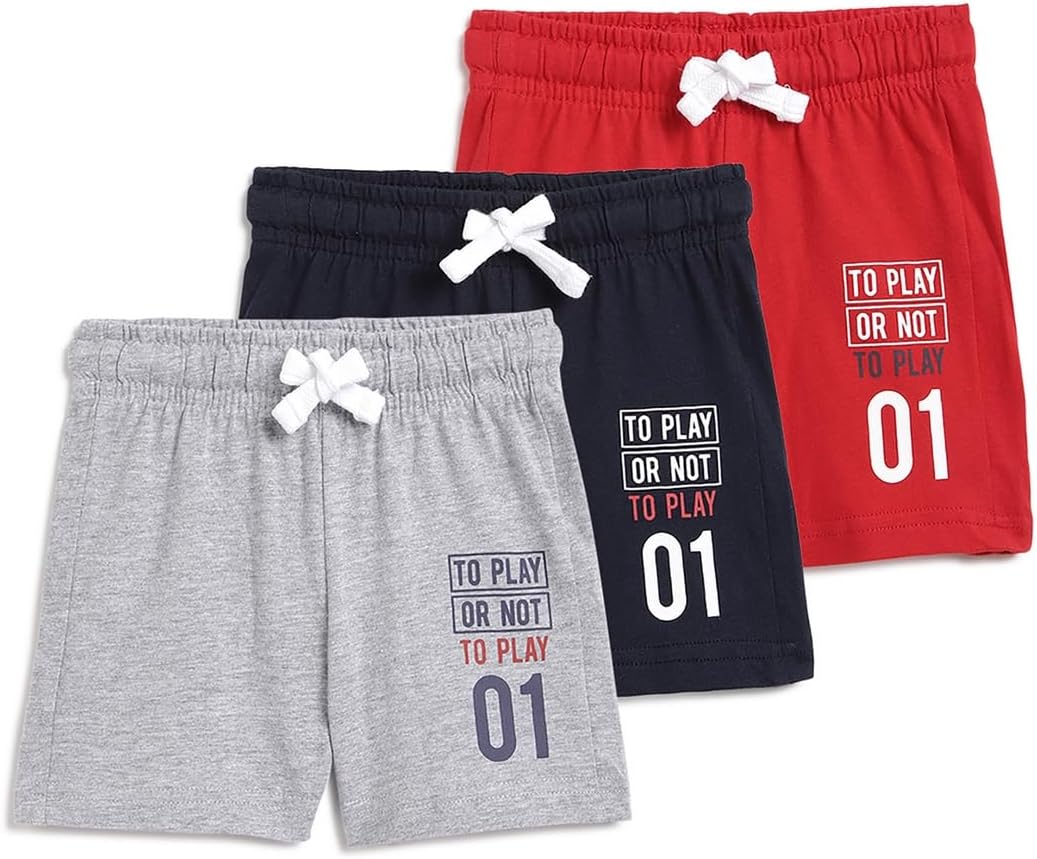 Thumbnail 4 de Chicco Pantaloncini Bambino – Set di 3 Bermuda Comodi in Cotone con Vita Elasticizzata