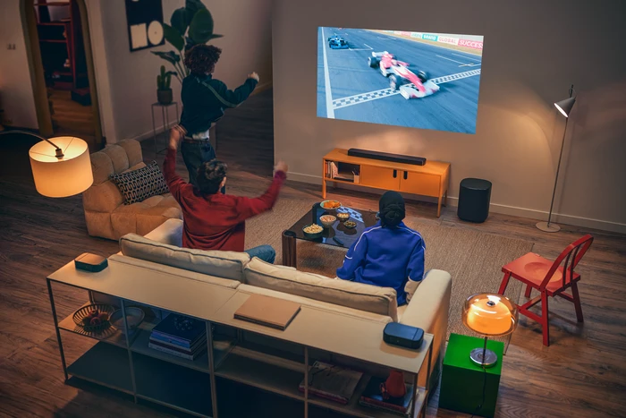 Thumbnail 25 de Philips Ambilight 77 Zoll OLED760 4K (2025) + JBL Bar 800 M2 Schwarz: TV-Set mit Surround-Sound