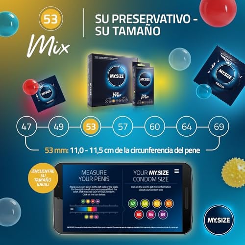 Thumbnail 4 de My Size Mix préservatifs taille 3 53 mm 28 pièces ⚙