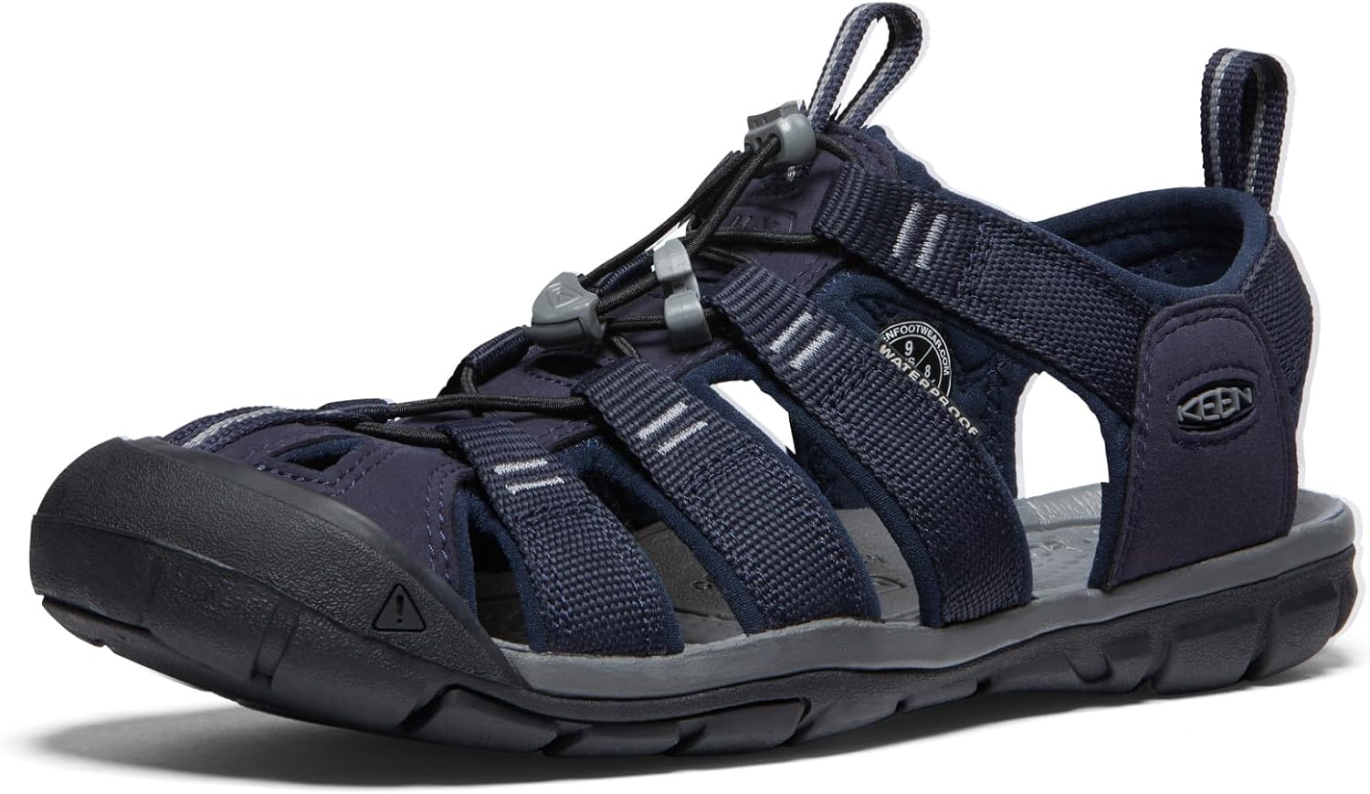 Detalle de KEEN Herren Sandale Clearwater CNX – Wander-/Trekking-Sandale mit breitem Vorfußbereich