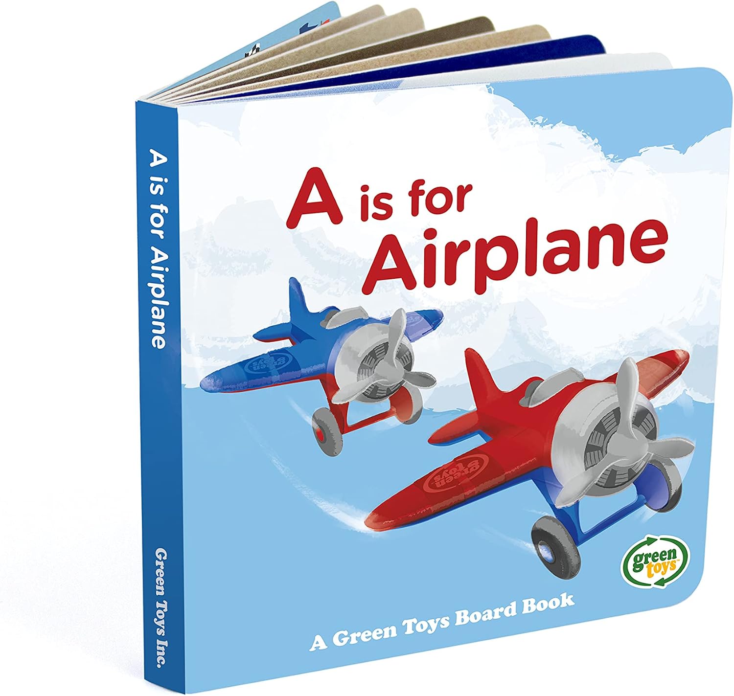 Thumbnail 1 de Green Toys Airplane & Board Book toy ✈