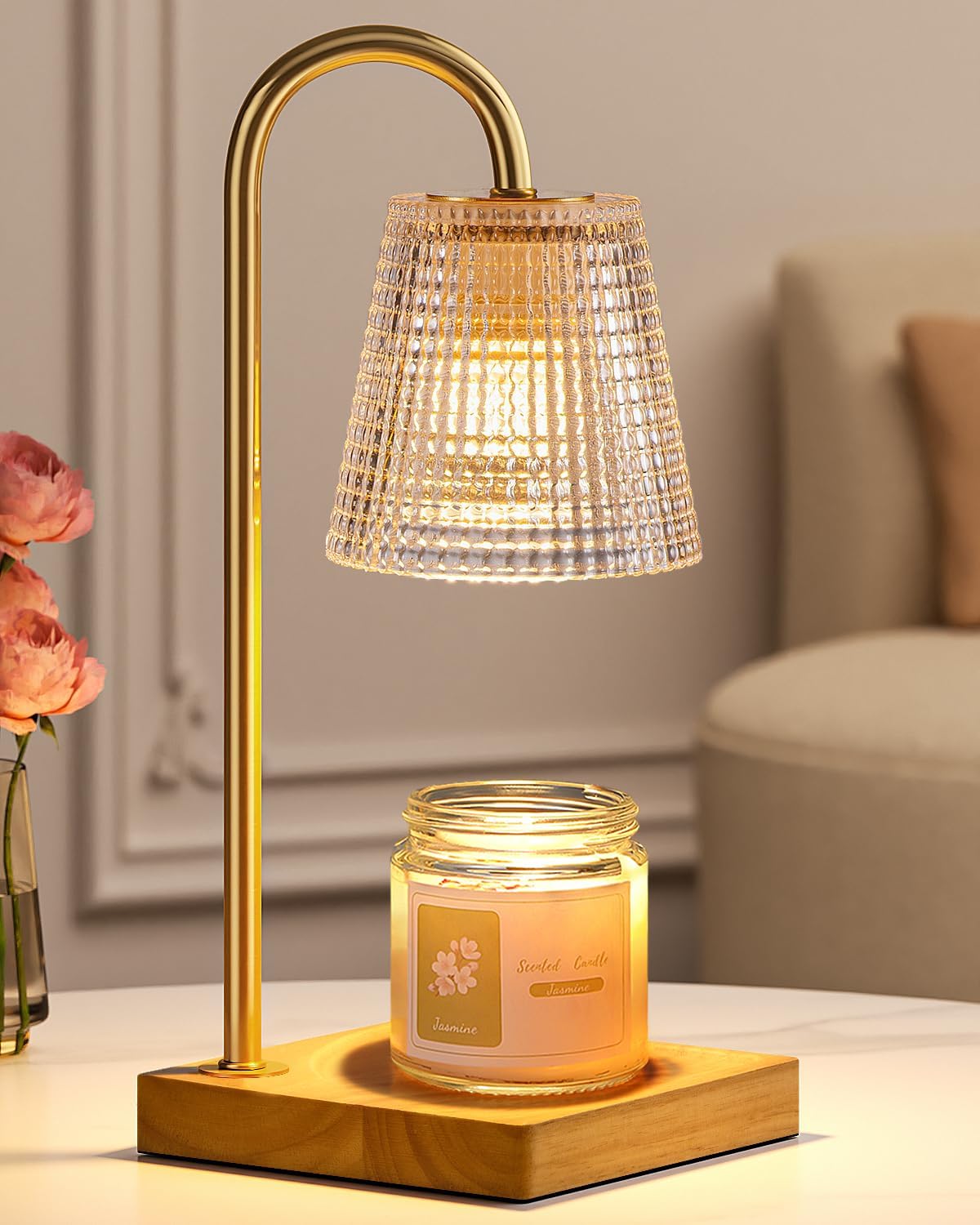 Detalle de Hong-in Candle Warmer Lamp 8H Timer 🕯